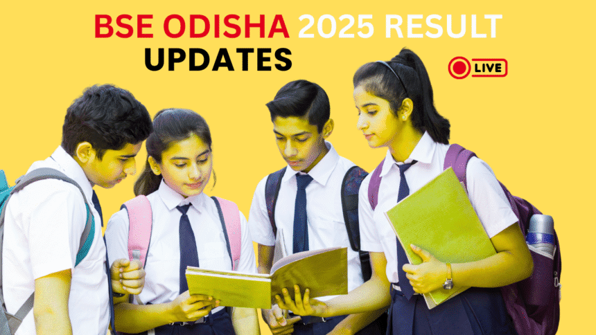 Download BSE Odisha 10th Result 2025